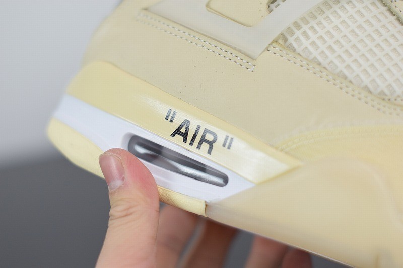 Jordan 4 Retro off-White sail Jordan 4 Retro off-White sail