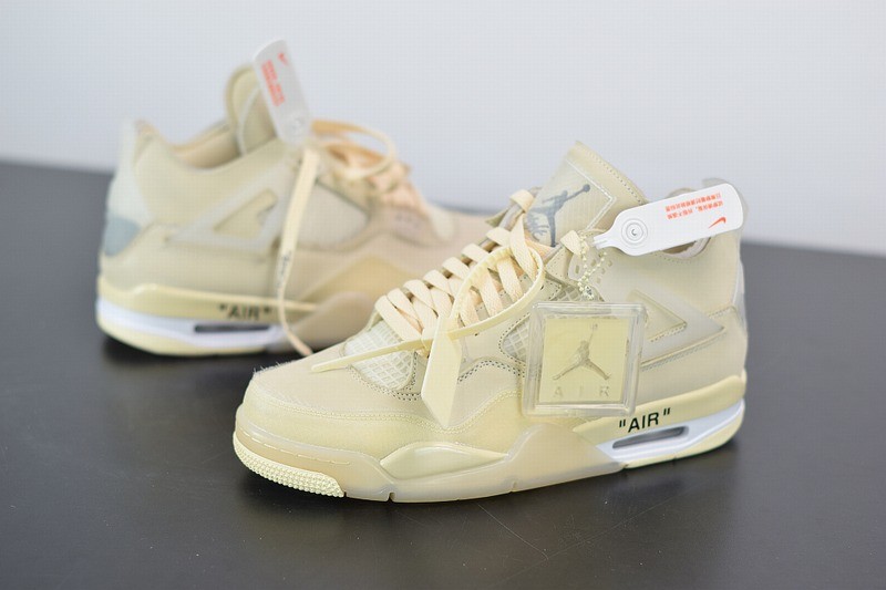 Jordan 4 Retro off-White sail Jordan 4 Retro off-White sail