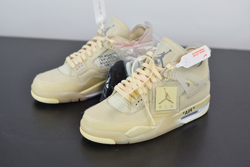 Jordan 4 Retro off-White sail Jordan 4 Retro off-White sail