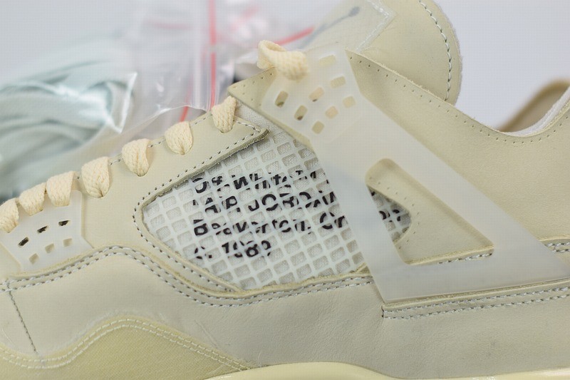 Jordan 4 Retro off-White sail Jordan 4 Retro off-White sail