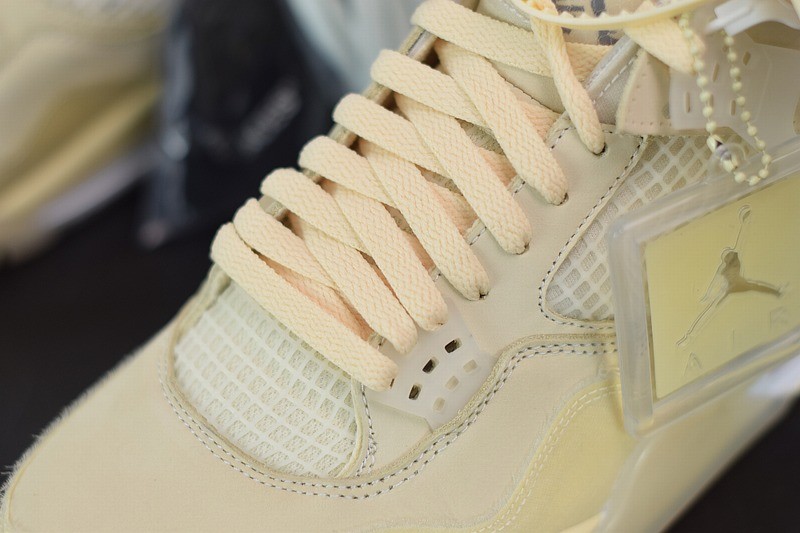 Jordan 4 Retro off-White sail Jordan 4 Retro off-White sail