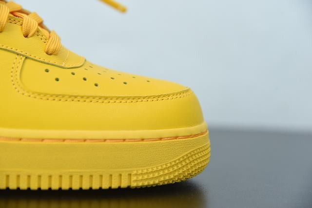 Nike Air Force 1 Low OFF-WHITE University Gold Metallic Silver Nike Air Force 1 Low OFF-WHITE University Gold Metallic Silver