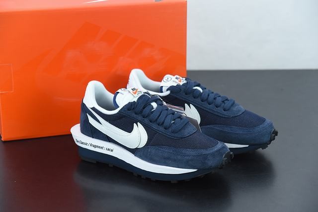 Nike LD Waffle SF sacai Fragment Blue Void Nike LD Waffle SF sacai Fragment Blue Void