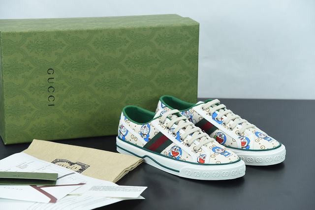Gucci Tennis 1977 Print Sneaker X 1 Gucci Tennis 1977 Print Sneaker X 1