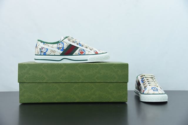 Gucci Tennis 1977 Print Sneaker X 1 Gucci Tennis 1977 Print Sneaker X 1