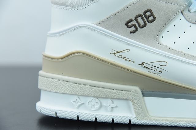 Louis Vuitton Trainer Sneaker Boot White Louis Vuitton Trainer Sneaker Boot White