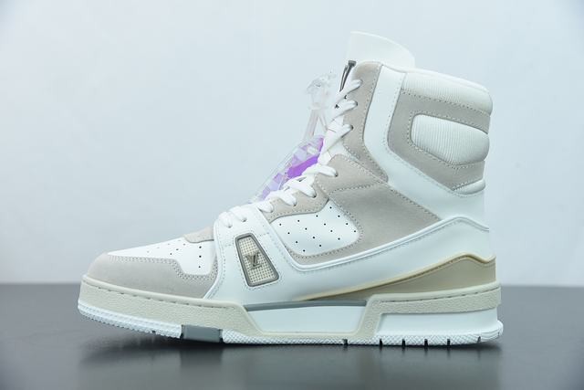Louis Vuitton Trainer Sneaker Boot White Louis Vuitton Trainer Sneaker Boot White