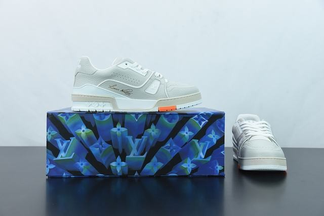 Louis Vuitton LV Trainer Sneaker Low Top Grey Louis Vuitton LV Trainer Sneaker Low Top Grey