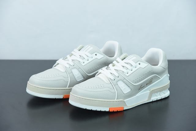 Louis Vuitton LV Trainer Sneaker Low Top Grey Louis Vuitton LV Trainer Sneaker Low Top Grey