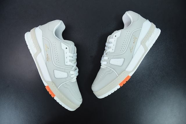 Louis Vuitton LV Trainer Sneaker Low Top Grey Louis Vuitton LV Trainer Sneaker Low Top Grey