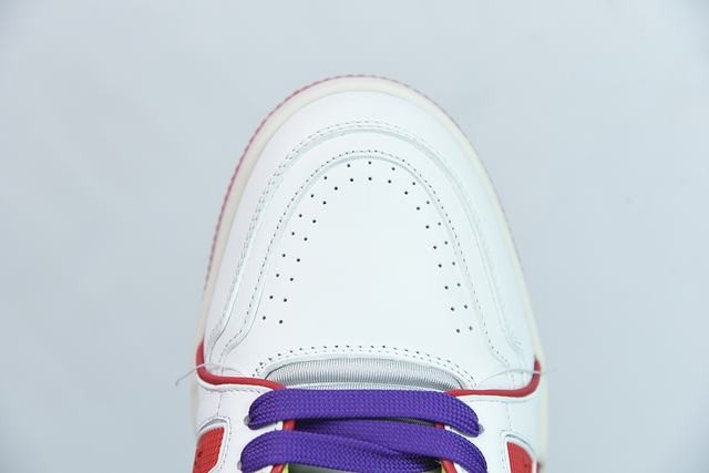 Louis Vuitton LV Trainer Sneaker Low White Red Louis Vuitton LV Trainer Sneaker Low White Red