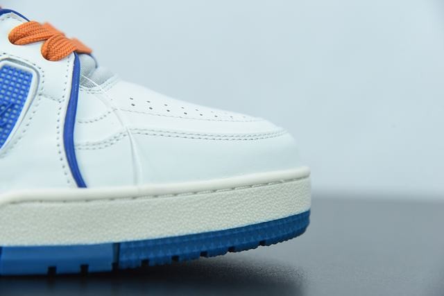 Louis Vuitton LV Trainer Sneaker Low White Blue Louis Vuitton LV Trainer Sneaker Low White Blue