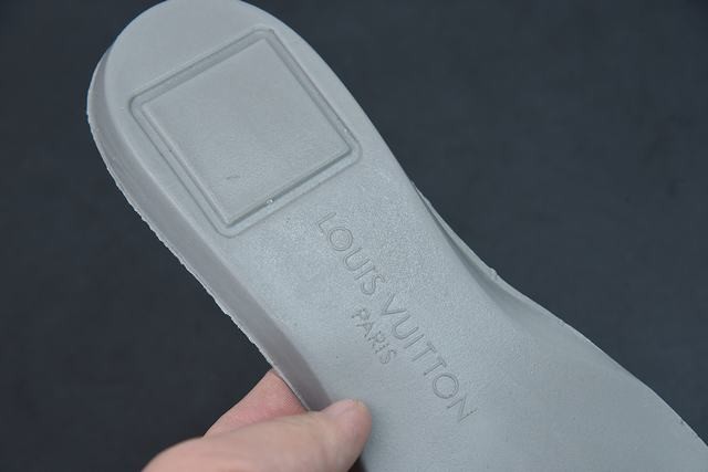 Louis Vuitton LV Trainer Monogram Denim White Blue Louis Vuitton LV Trainer Monogram Denim White Blue