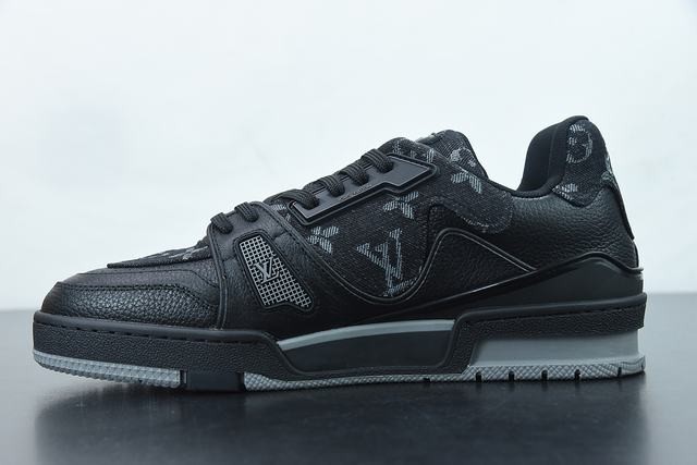 Louis Vuitton LV Trainer x Nigo Black Denim Louis Vuitton LV Trainer x Nigo Black Denim