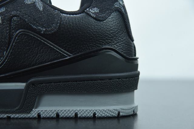 Louis Vuitton LV Trainer x Nigo Black Denim Louis Vuitton LV Trainer x Nigo Black Denim