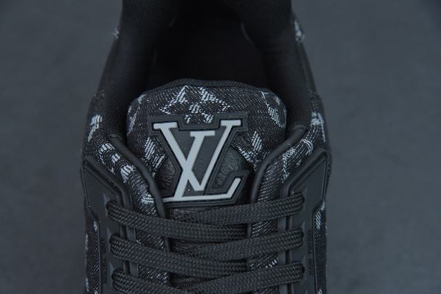 Louis Vuitton LV Trainer x Nigo Black Denim Louis Vuitton LV Trainer x Nigo Black Denim