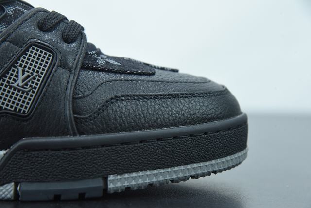 Louis Vuitton LV Trainer x Nigo Black Denim Louis Vuitton LV Trainer x Nigo Black Denim