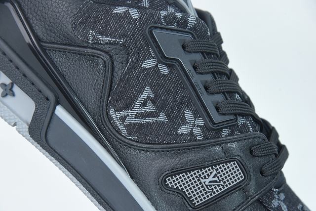 Louis Vuitton LV Trainer x Nigo Black Denim Louis Vuitton LV Trainer x Nigo Black Denim