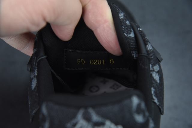 Louis Vuitton LV Trainer x Nigo Black Denim Louis Vuitton LV Trainer x Nigo Black Denim
