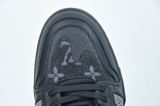 Louis Vuitton LV Trainer x Nigo Black Denim Louis Vuitton LV Trainer x Nigo Black Denim