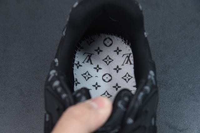 Louis Vuitton LV Trainer x Nigo Black Denim Louis Vuitton LV Trainer x Nigo Black Denim