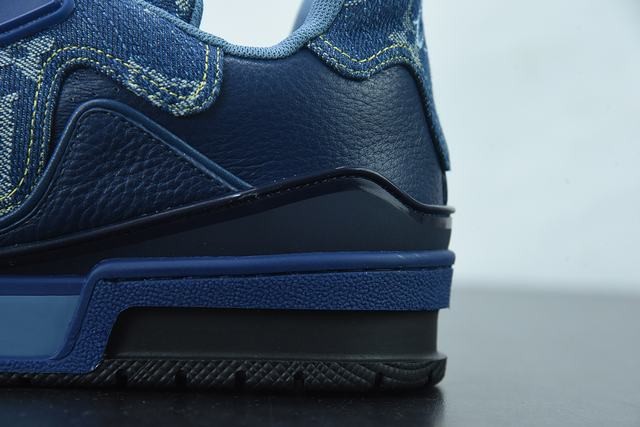 Louis Vuitton LV Trainer x Nigo Blue Demin Louis Vuitton LV Trainer x Nigo Blue Demin