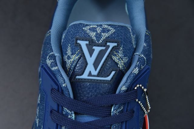 Louis Vuitton LV Trainer x Nigo Blue Demin Louis Vuitton LV Trainer x Nigo Blue Demin