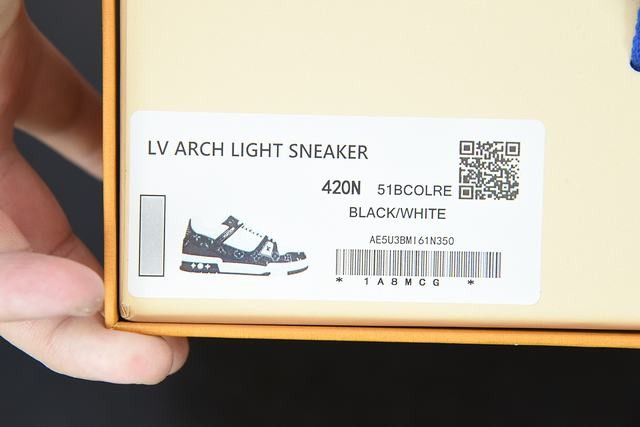 Louis Vuitton LV Trainer WHite Black White Louis Vuitton LV Trainer WHite Black White