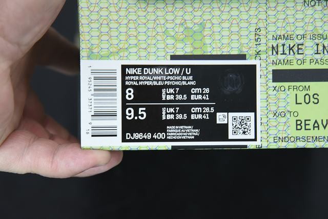 Nike Dunk Low Union Passport Pack Blue Nike Dunk Low Union Passport Pack Blue