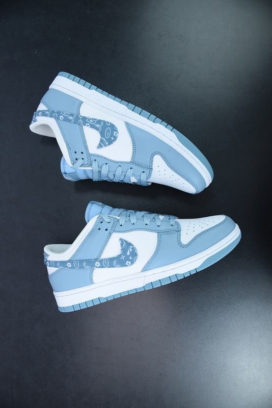 NiKe Dunk Low Essential Paisley Pack Worn Blue (W) NiKe Dunk Low Essential Paisley Pack Worn Blue (W)