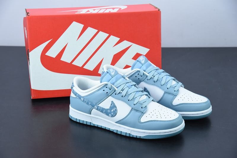 NiKe Dunk Low Essential Paisley Pack Worn Blue (W) NiKe Dunk Low Essential Paisley Pack Worn Blue (W)
