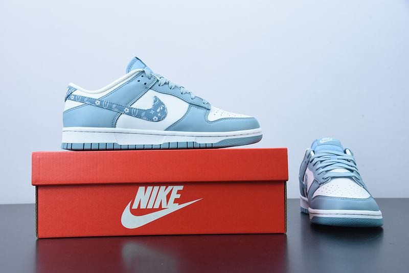 NiKe Dunk Low Essential Paisley Pack Worn Blue (W) NiKe Dunk Low Essential Paisley Pack Worn Blue (W)