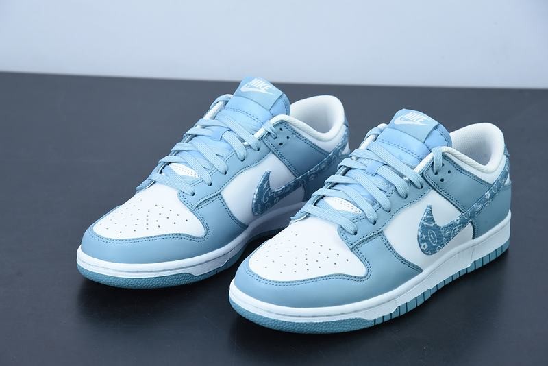 NiKe Dunk Low Essential Paisley Pack Worn Blue (W) NiKe Dunk Low Essential Paisley Pack Worn Blue (W)