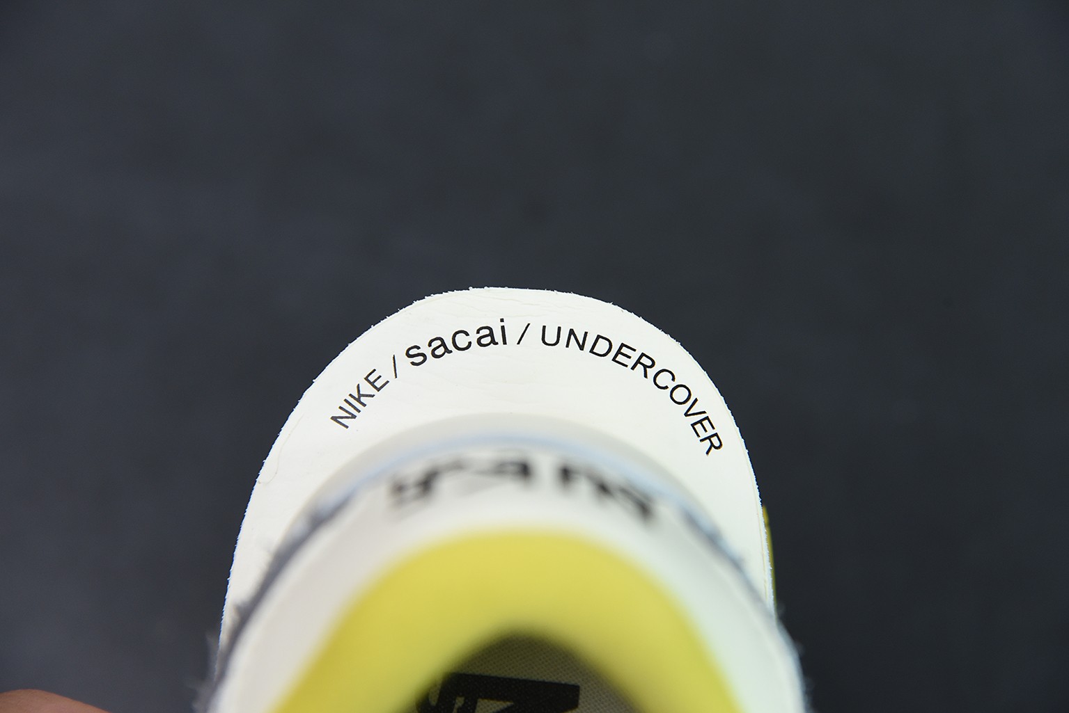 Nike Vaporwaffle sacai Undercover Black Bright Citron Nike Vaporwaffle sacai Undercover Black Bright Citron