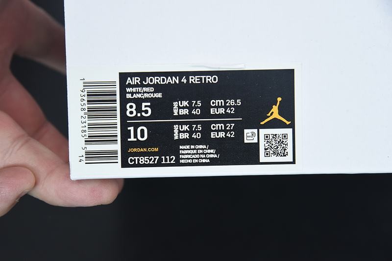 Jordan 4 Retro Metallic Red Jordan 4 Retro Metallic Red