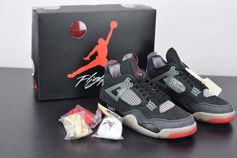 Jordan 4 Retro off white bred Jordan 4 Retro off white bred