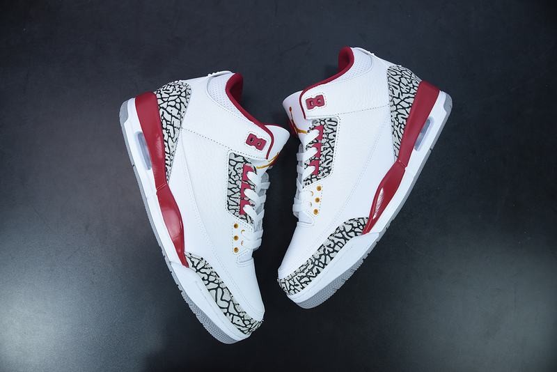 Jordan 3 Retro Cardinal Red Jordan 3 Retro Cardinal Red