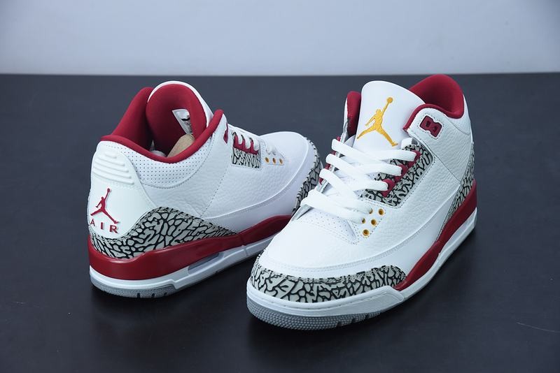 Jordan 3 Retro Cardinal Red Jordan 3 Retro Cardinal Red