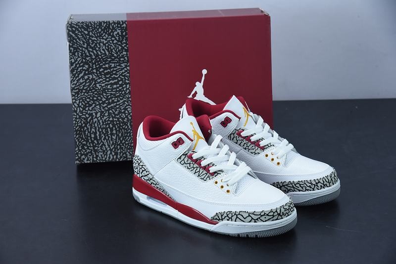 Jordan 3 Retro Cardinal Red Jordan 3 Retro Cardinal Red
