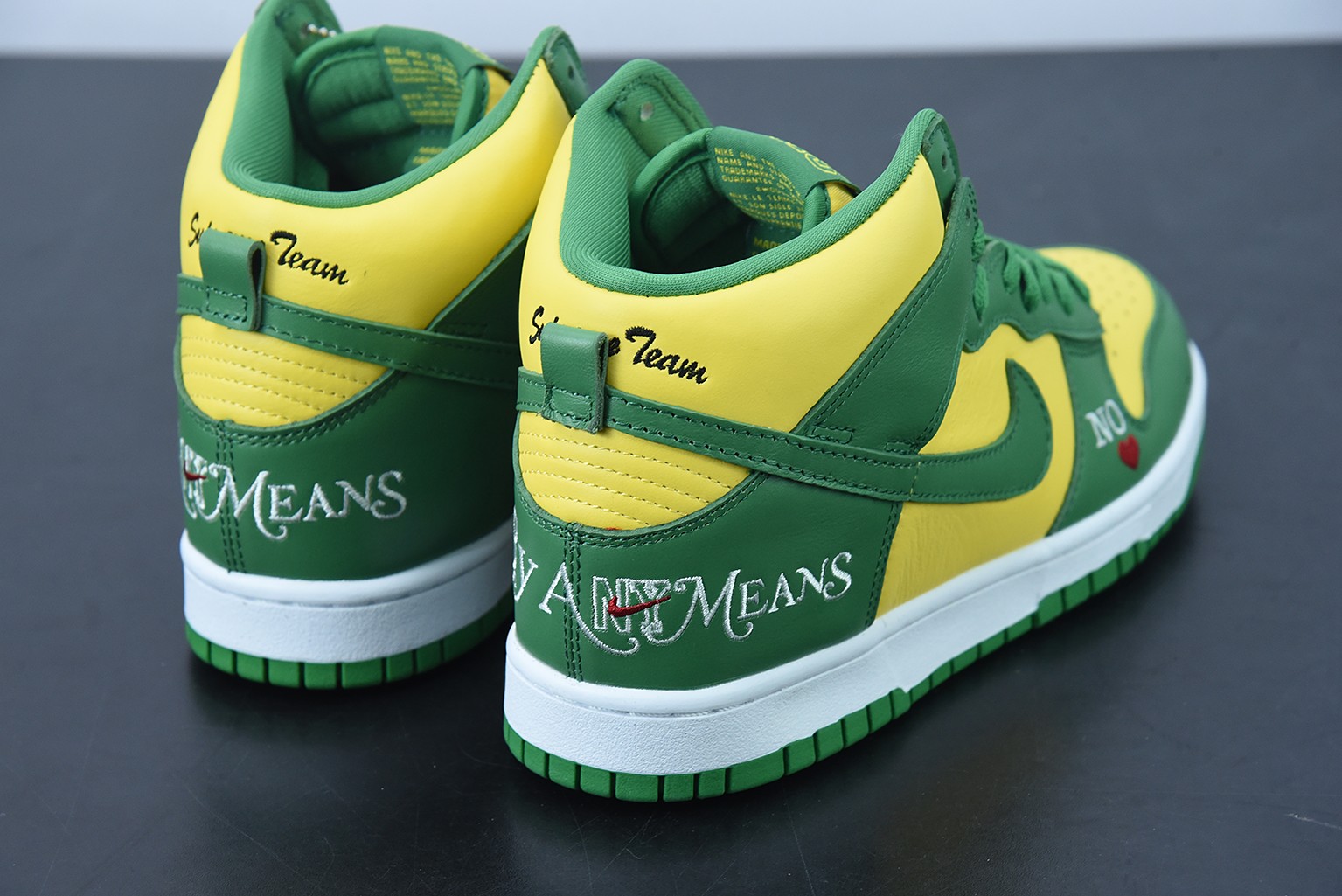 Nike SB Dunk High Supreme By Any Means Brazil Nike SB Dunk High Supreme By Any Means Brazil