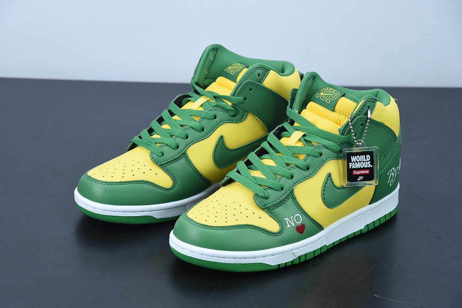 Nike SB Dunk High Supreme By Any Means Brazil Nike SB Dunk High Supreme By Any Means Brazil