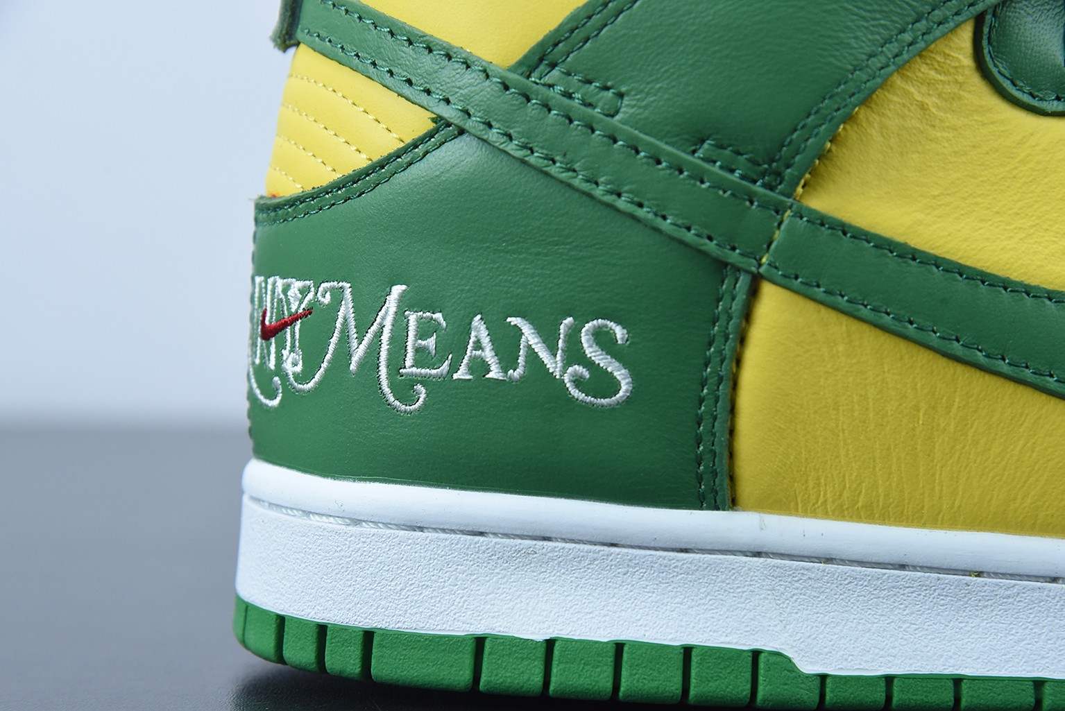 Nike SB Dunk High Supreme By Any Means Brazil Nike SB Dunk High Supreme By Any Means Brazil