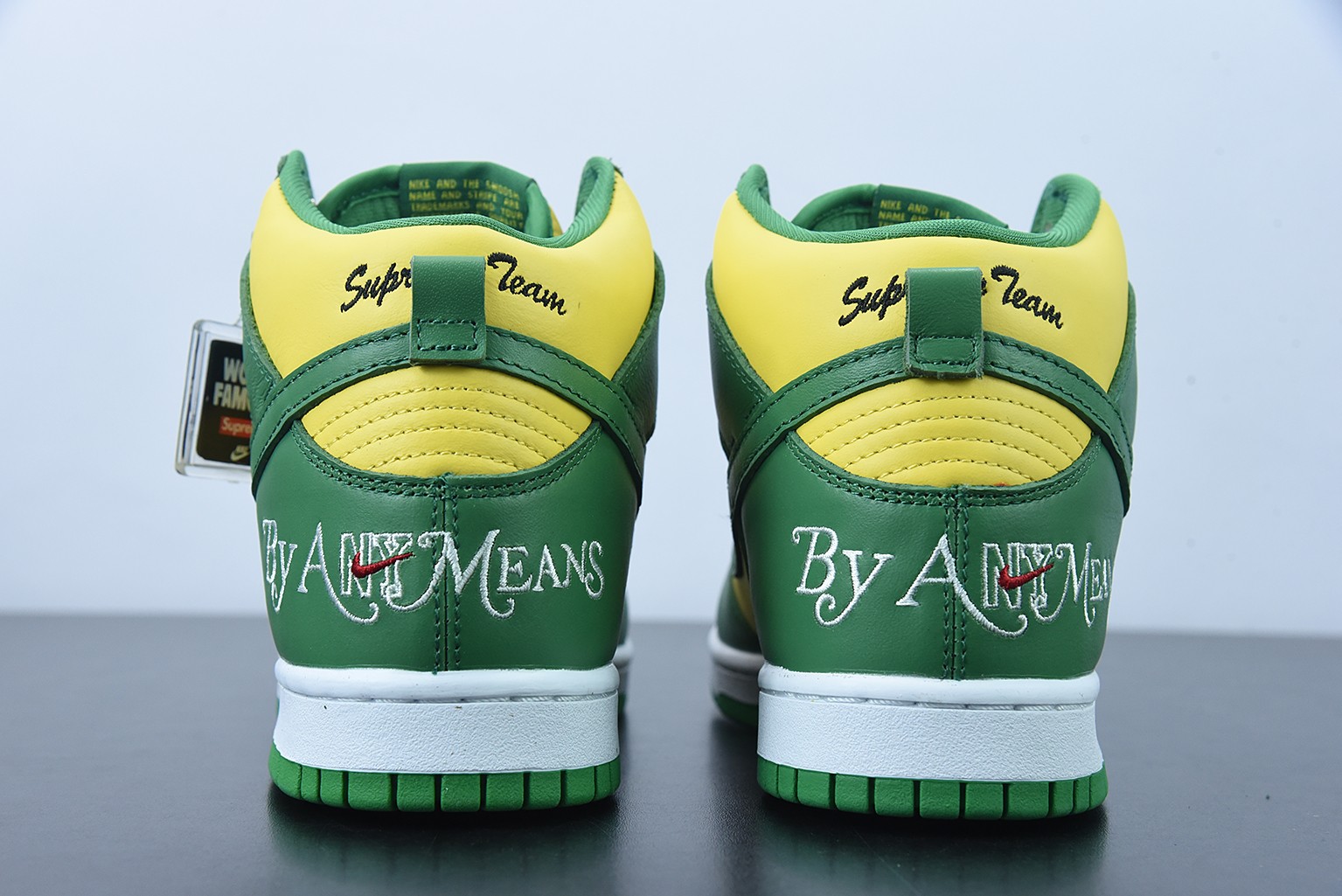Nike SB Dunk High Supreme By Any Means Brazil Nike SB Dunk High Supreme By Any Means Brazil