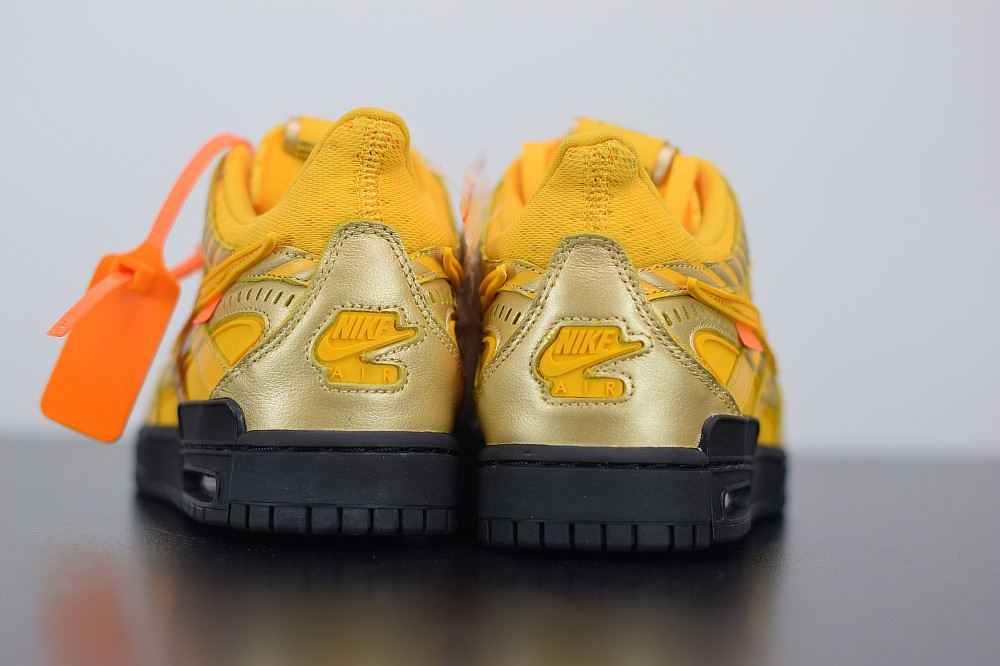 Nike Air Rubber Dunk Off-White University Gold Nike Air Rubber Dunk Off-White University Gold