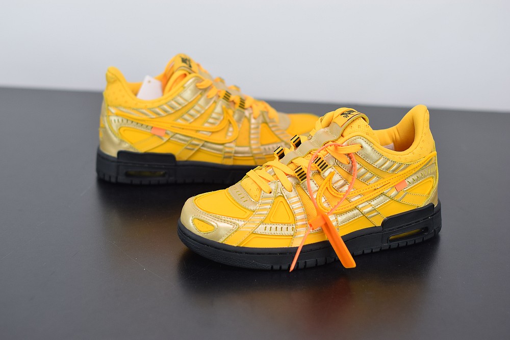 Nike Air Rubber Dunk Off-White University Gold Nike Air Rubber Dunk Off-White University Gold