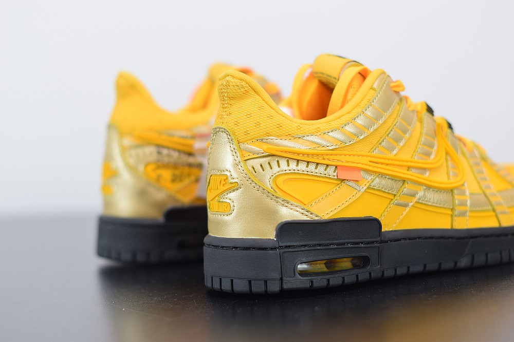 Nike Air Rubber Dunk Off-White University Gold Nike Air Rubber Dunk Off-White University Gold