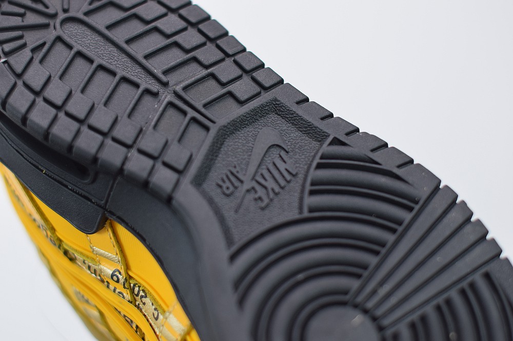 Nike Air Rubber Dunk Off-White University Gold Nike Air Rubber Dunk Off-White University Gold