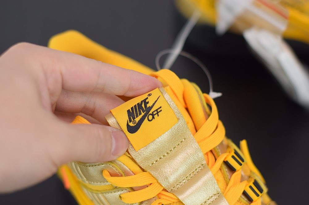 Nike Air Rubber Dunk Off-White University Gold Nike Air Rubber Dunk Off-White University Gold