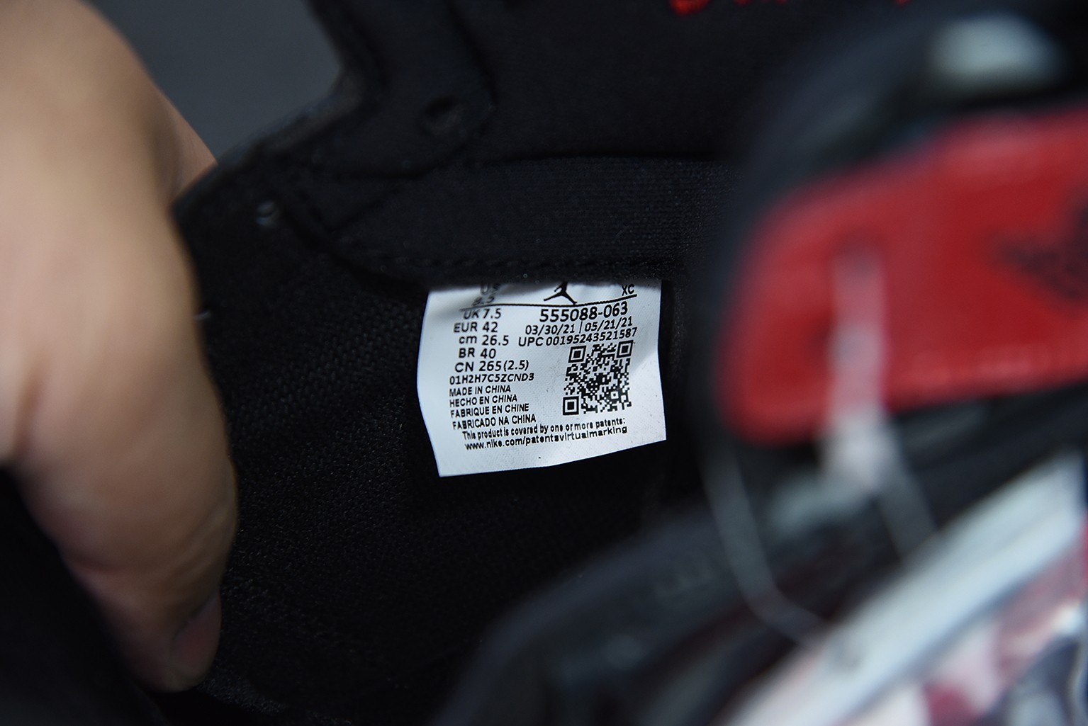 Jordan 1 Retro High OG Patent Bred Jordan 1 Retro High OG Patent Bred