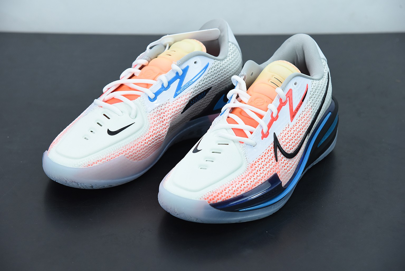Nike Air Zoom G.T. Cut White Black Laser Blue Nike Air Zoom G.T. Cut White Black Laser Blue